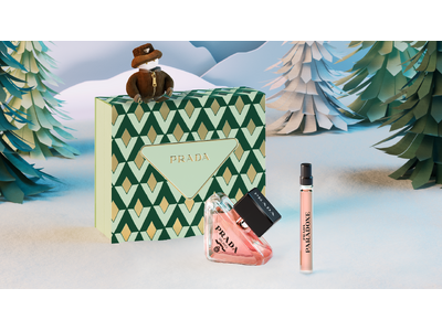 ＜プラダ ビューティ＞を代表するフレグランス「パラドックス」をお楽しみいただけるホリデーコフレが登場