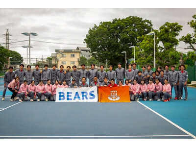 �������BEARS�A���{��w�e�j�X���̃X�|���T�[�ɏA�C �\ �w���ƎЈ����w�э����A�V���ȘA�g�̃J�^�` �\