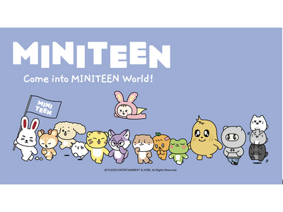 【第3弾発売】SEVENTEEN公式キャラクター「MINITEEN（ミニティーン）」第1弾～第3弾商品を大丸東京店で展開