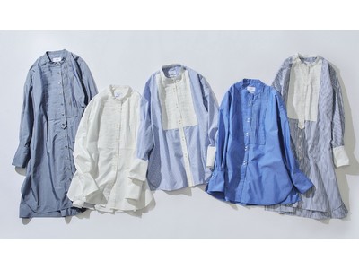 「エス エッセンシャルズ」” 名品シャツ ” 2型を発売。 ～当社のものづくりを象徴する「100年コート」に並ぶ中軽衣料の開発を目指し製作～