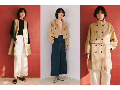 三通りの着こなしが叶う「マルチウェイコート」発売。通勤も休日もこれ一着「CAST:(キャストコロン)」
