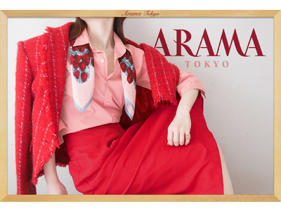 ARAMA TOKYOからこの時期だけの「黒いちごのスカーフ」登場！いちご農園とのコラボも！