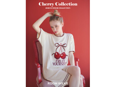 【PEACH JOHN ROOM】チェリーをモチーフにしたサマールームウェア「Cherry Collection」を発売。