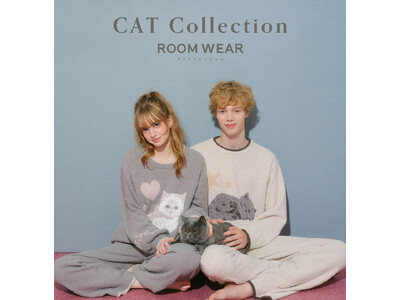 愛らしい子猫たちに癒やされる「CAT Collection」が今年も登場！PEACH JOHN ROOMとPEACH JOHN BEAUTYから同時発売。