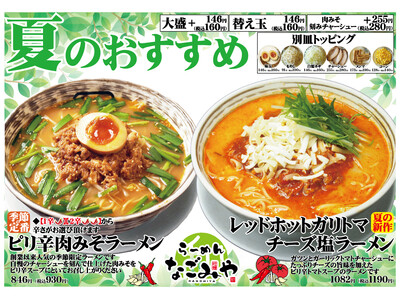 愛知県春日井市、らーめんなごみや【夏限定メニュー】2026年６月６日登場！