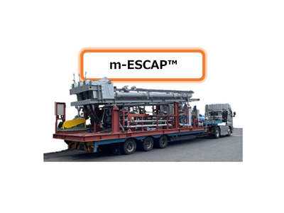 【開発】可搬式小型CO2分離回収試験設備「m-ESCAP(TM)」