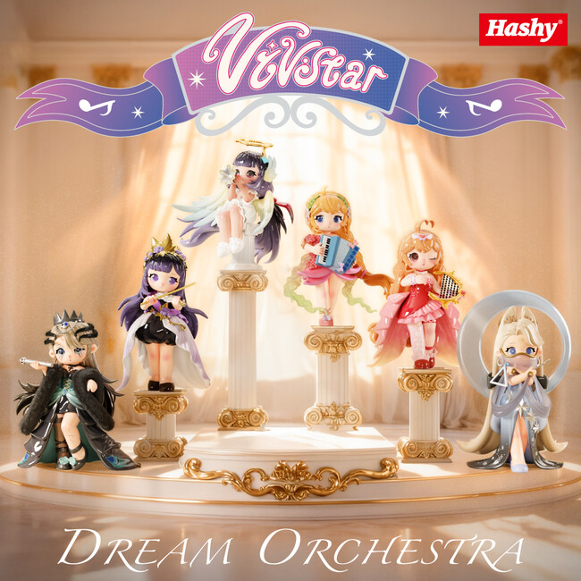 トレーディングフィギュア『ViViSTAR（ビビスター）』第2弾『Dream Orchestra』を5月15日(金)より公式オンラインストアにて受注開始