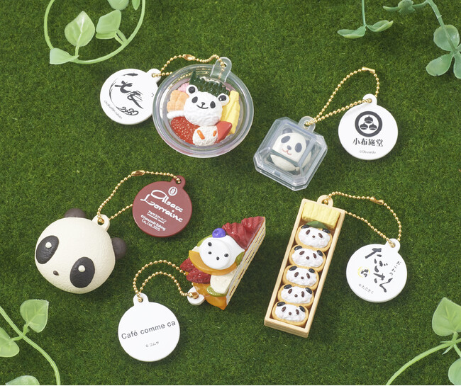 「松坂屋上野店」で人気の“パンダフード”たちが愛らしさそのままのマスコットになって大集合！『松坂屋上野店 ミニチュアパンダフードマスコット』2026年2月中旬発売！