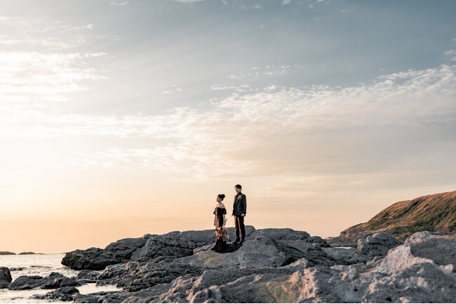 ふふ 城ヶ島×EMEU、滞在型ウェディングフォトを提供開始