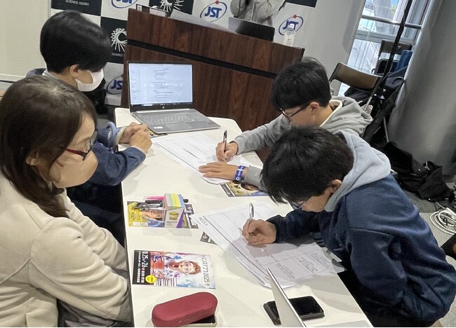 サイエンスアゴラにて、大学生が中高生に向けた未来志向ワークショップを実施！