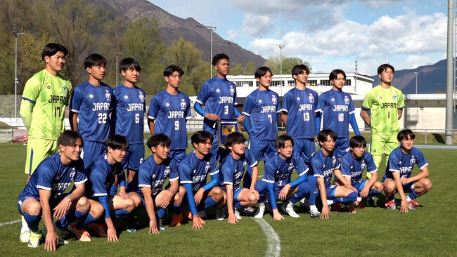 「選手権から世界へ」スイスで海外チームに挑む日本高校サッカー選抜の欧州遠征に完全密着した「高校サッカー欧州遠征記2026」をCS放送日テレジータスで5/6 (水)12：00から放送