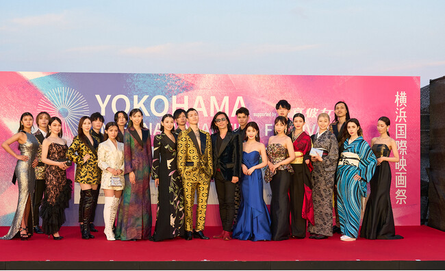 横浜国際映画祭にて【MUNETAKA YOKOYAMA】のファッションショー&トークショーを開催！DJふぉい・岸明日香・勝木友香さんら豪華モデルが出演！