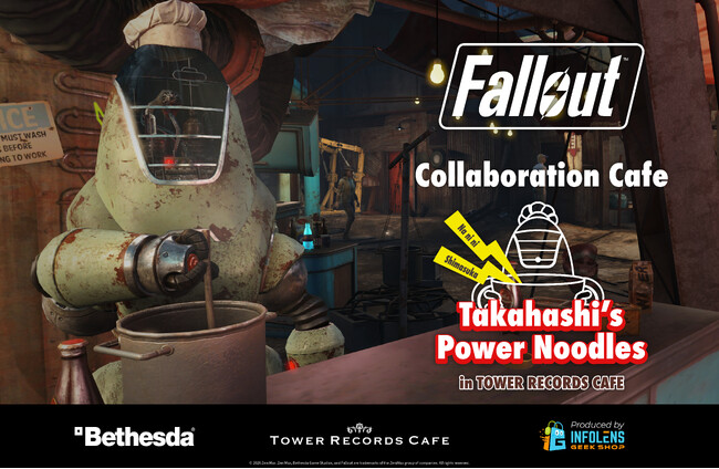 ��l�CRPG�uFallout�v��TOWER RECORDS �̃R���{�J�t�F�������ŊJ�Ì���