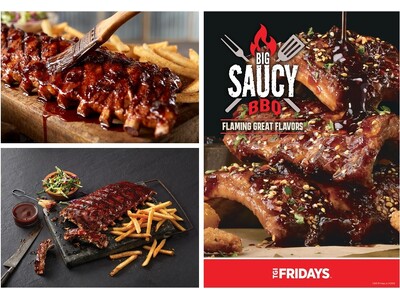 【TGIフライデーズ】BIG SAUCY BBQ リブフェア開催！6種類の本格アメリカンBBQリブが勢ぞろい。