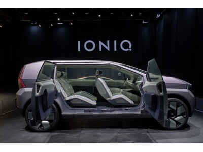 BASF、ヒョンデのIONIQコンセプトカー「EARTH Concept」の「Air Hug」シートモジ...