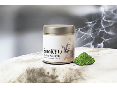 世界初※・京番茶×抹茶の融合──WACHA「SmoKYO - Smoky Matcha」誕生