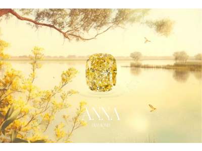 【大丸神戸店 ポップアップストア】エシカル素材を扱うジュエリーブランド「ANNA DIAMOND」から、イエローラボグロウンダイヤモンド新登場。