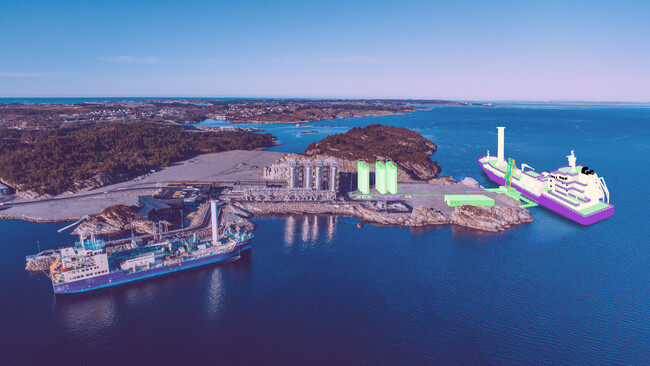 Northern Lights社向け新造液化CO2輸送船2隻の長期用船契約を締結