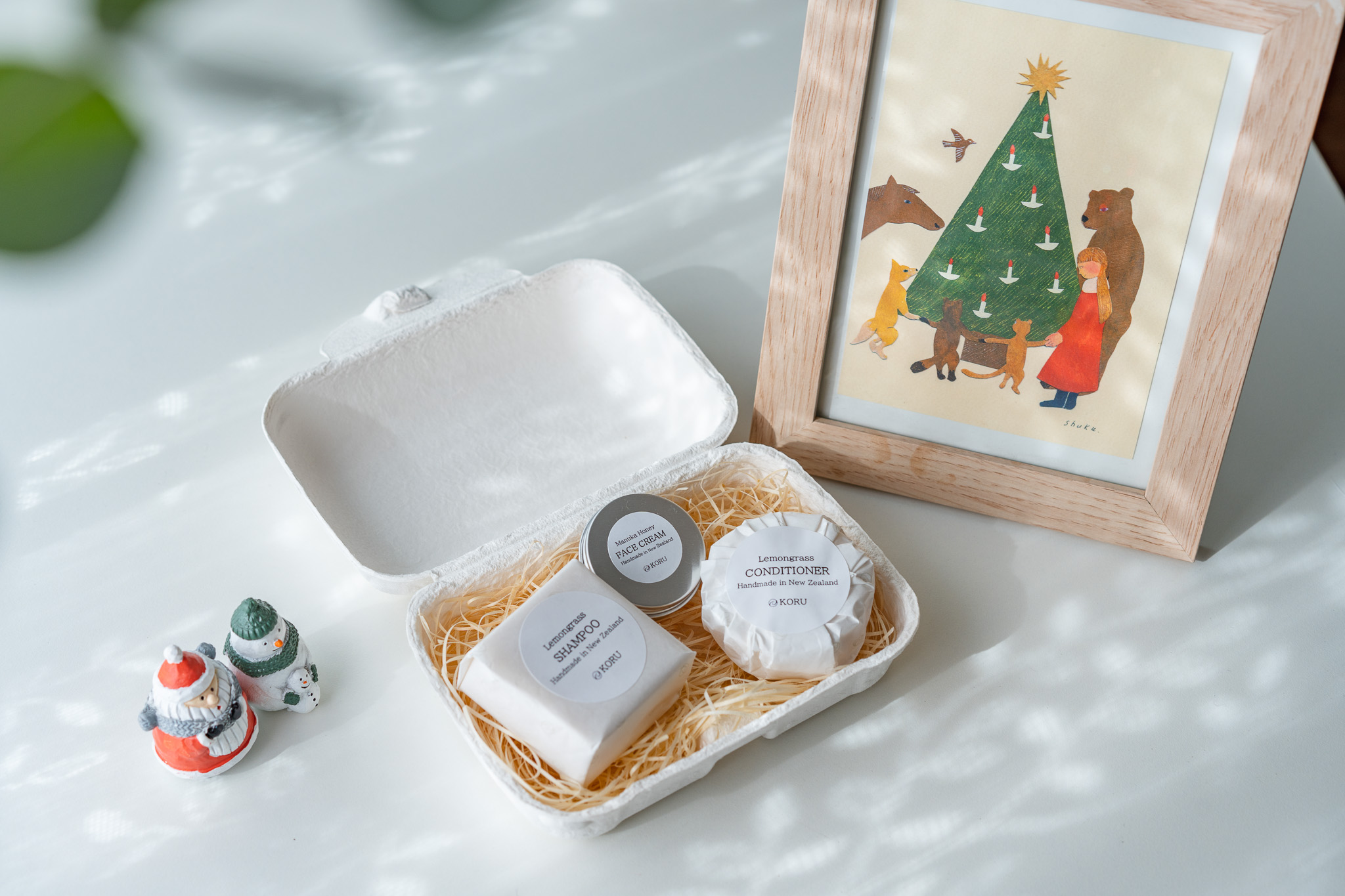 【日本初上陸】NZ生まれのハンドメイド　台所用石鹸＆ボディケア製品ギフトBOX