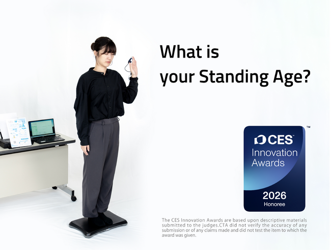 転倒予防ソリューション『StA²BLE(R)2.0（ステイブル2.0）』が『CES Innovation Awards(R)2026program』を受賞