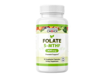 5-MTHFを400μg配合した葉酸サプリメント 「ドクターズチョイス 天然型葉酸5-MTHF」を販売開始