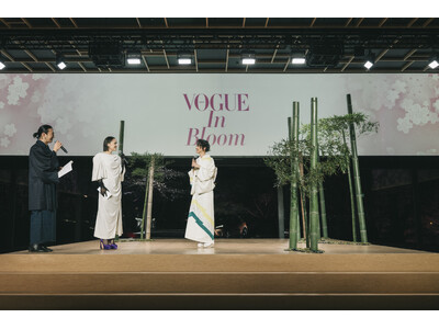 『VOGUE JAPAN』創刊25周年の幕開け。日本の美意識を体感するイベント『VOGUE In Blo...