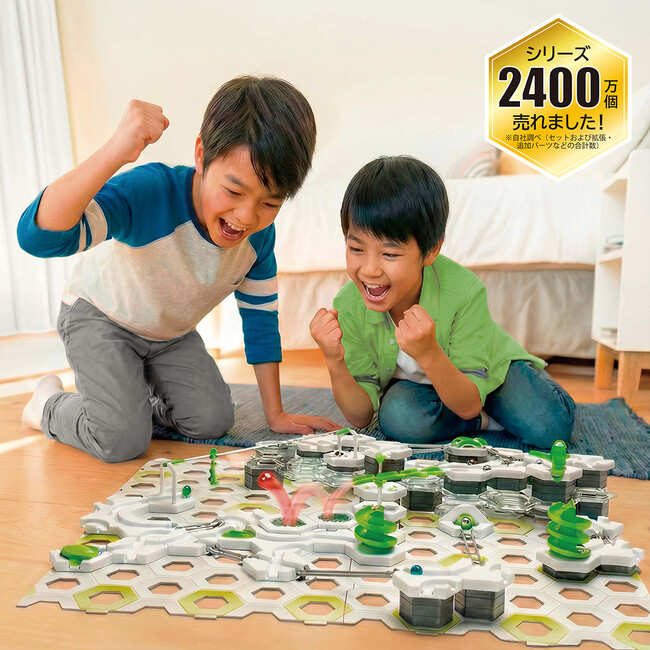 プレスリリース「世界累計2,400万個超、創造力が“動き出す”次世代コンストラクショントイGraviTraxが日本本格上陸！3月20日より日本語版順次発売＆体験イベント開催！名古屋に日本初のPOPUPストアオープン！」のイメージ画像