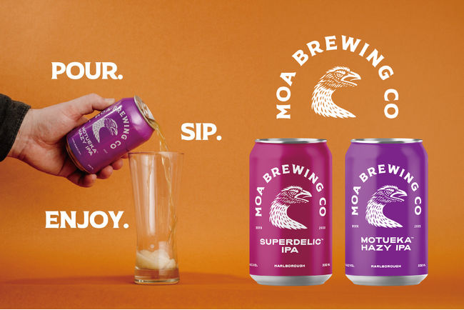 新発売】NZ発『 MOA BREWING CO 』から最新ホップが優雅に香るIPA2種