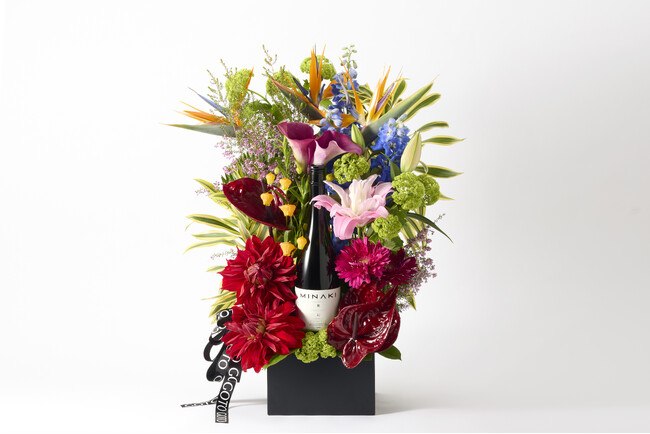 プレスリリース「日本酒MINAKIとゴトウフローリストが贈る、2026年母の日のための特別なフラワーギフトを限定販売」のイメージ画像