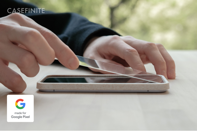 CASEFINITE、Made for Google 認定 Google Pixel 9a 対応強化ガラスフィルム「THE CASEFINITE GLASS」を発売