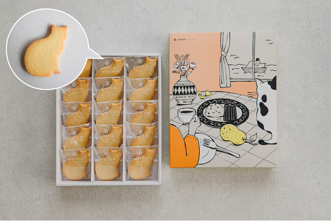 新商品】galbe yokohamaから「猫のうたたね クッキー缶」発売。― 売上