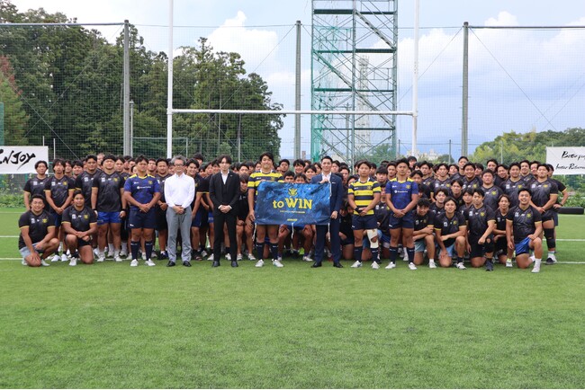 立命館大学ラグビー部とのスポンサー契約を締結 ―学生のキャリア