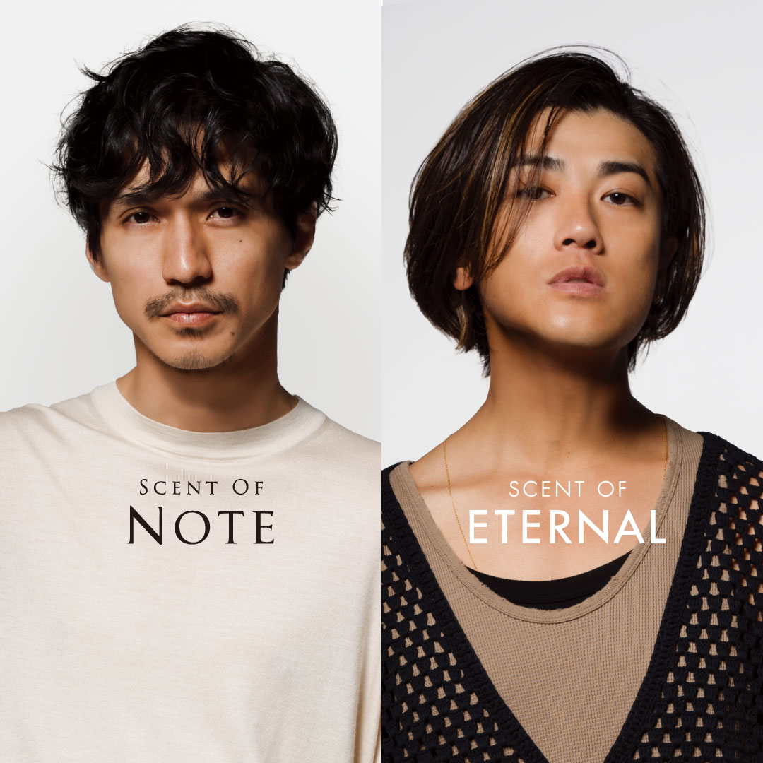 錦戸亮・赤西仁プロデュース「SCENT OF NOTE（セントオブノート）」「SCENT OF  ETERNAL（セントオブエターナル）」のポップアップストアが7日間限定でOPEN！ | 美ST ONLINE