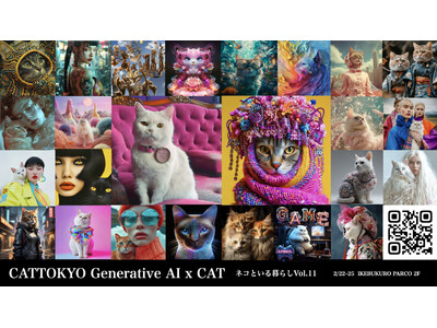 CATTOKYO Generative AI x CAT  『 ネコといる暮らしVol.11  』