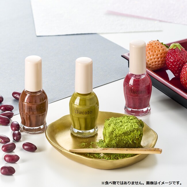 【デュカート】和菓子をイメージした「ナチュラルネイルカラーN」の春新色と、筆ペンタイプの「ネイルオイルセラム」が4月12日（水）新発売。