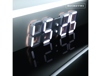 インテリア製造企業ROIRETNIのLED時計が日本上陸
