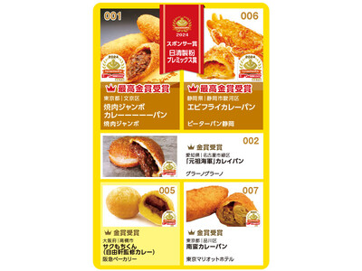 カレーパングランプリ２０２４ 日清製粉プレミックス賞結果発表