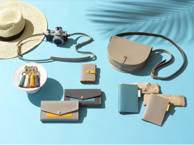 太陽きらめくリゾートでのバカンスをイメージしたバッグや財布、革小物がGLENROYALの「GRACE COLLECTION」から新登場