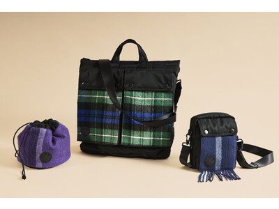 日本を代表する鞄メーカー「吉田カバン」の新たなブランド「POTR」と225周年を迎えるジョンストンズ オブ エルガンとの別注アイテムが登場