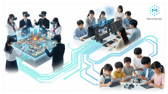 Meta Heroes、EdTech領域の教育実績を拡大　メタバース・AI・ゲーム制作を通じ次世代デジタル人材育成を推進