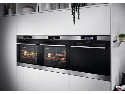 ドイツ発祥のプレミアムビルトイン家電AEG新製品　ユーザー目線で機能性・操作性をアップグレードした、『ビルトイン電気オーブン』が新登場 