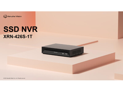 ハンファジャパン、最大4chのカメラと接続できる超小型SSD NVR「XRN-426S-1T」の発売を発表