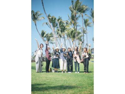 ハワイ州観光局、ハワイカメラガールズの公式ティザーサイト12/20から公開！　本サイトは、2018年1月15日公開