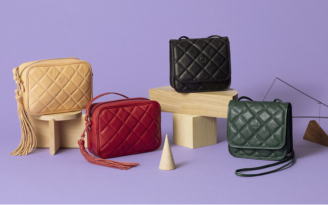 〔イル ビゾンテ〕「QUILTED LEATHER COLLECTION」2022年10月14日(金)発売