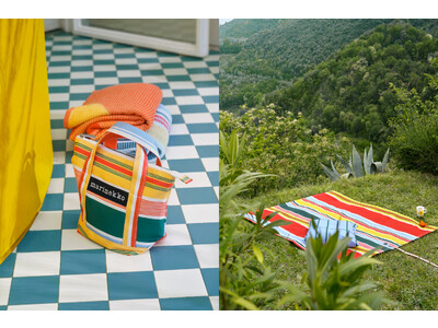 [マリメッコ]暮らしに明るく華やかなムードをもたらす多彩なストライプ柄の新作ホームコレクションが登場