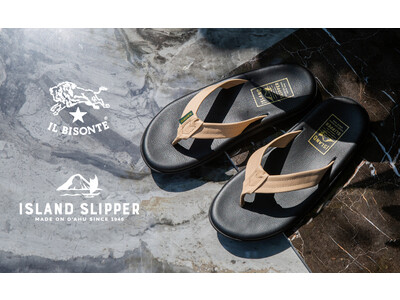 〔イル ビゾンテ〕 ISLAND SLIPPER コラボレーション サンダル発売のお知らせ