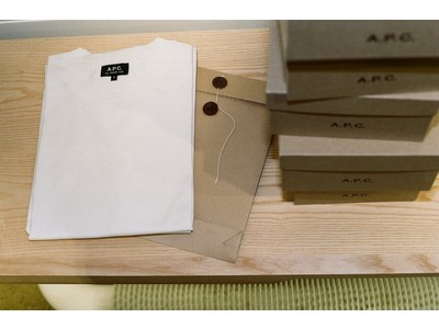 ＜A.P.C.＞2枚セットパックTシャツ　日本限定発売のお知らせ