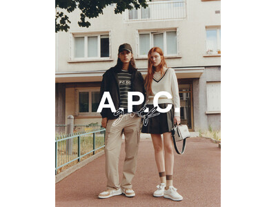 ＜A.P.C. GOLF＞フィールドと日常を融合させたライフスタイルゴルフウェアA.P.C. GOLF 2023秋冬コレクション2023年9月1日より発売