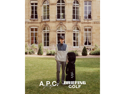 【A.P.C. GOLF】A.P.C. GOLF X BRIEFING GOLFカプセルコレクション限定...