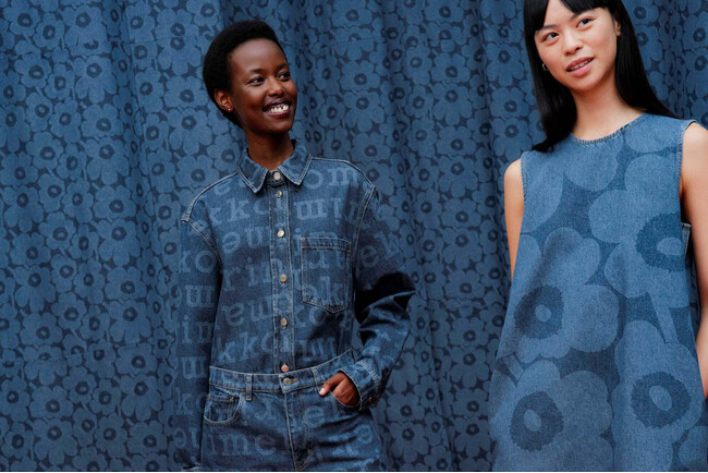 [マリメッコ]デニムコレクション Marimekko Maridenimにプレフォール2025の新作が登場。